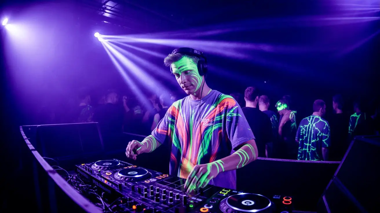 uv blacklights transform venues