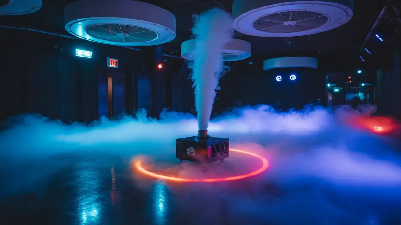 ventilation ensures safe fog