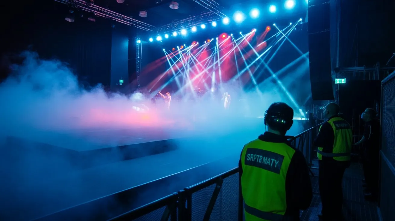venue safety and fog management